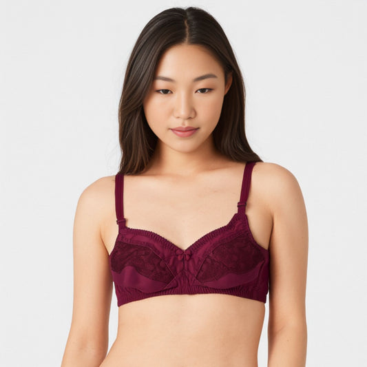 Non-Padded Pure Cotton Bra